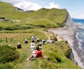 Picnic on Flysch Hike